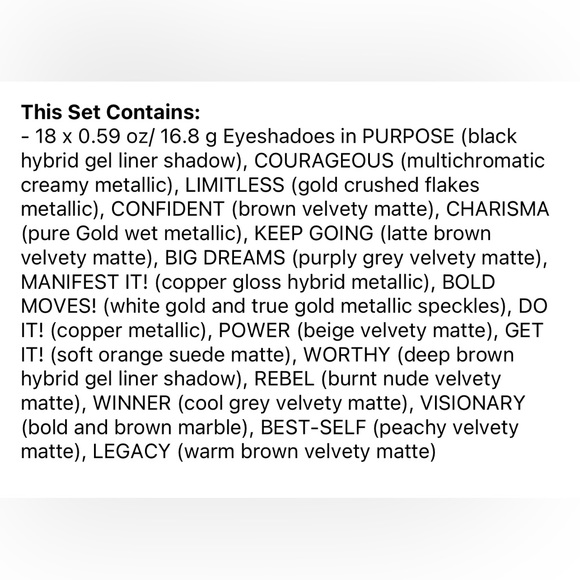 ✨ HUDA BEAUTY Empowered Eyeshadow Palette - Picture 12 of 12